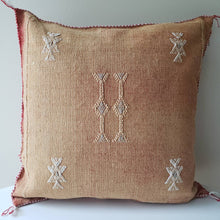 Load image into Gallery viewer, Dreamy Caramel Sabra Silk Pillow